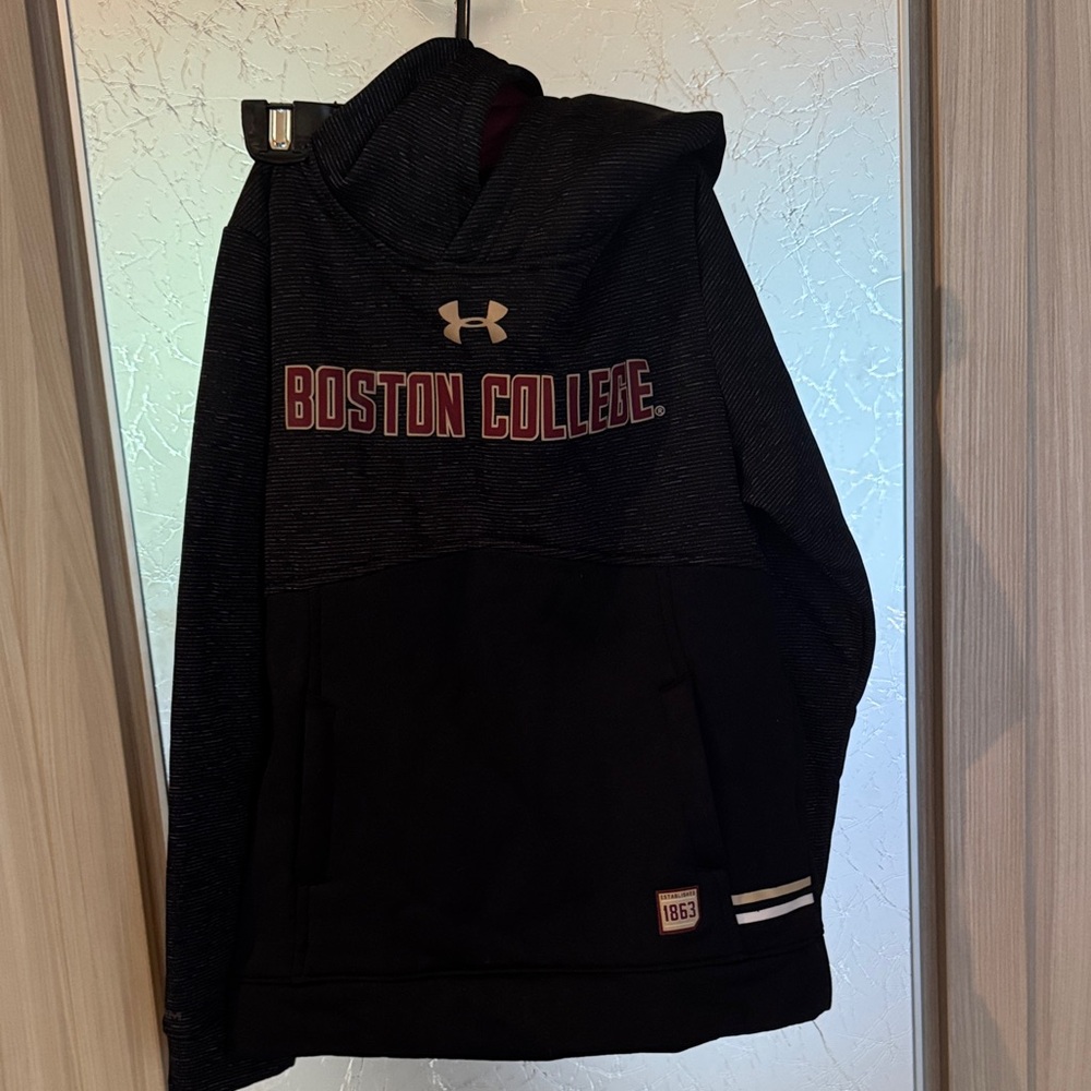 Under Armour Black Boston College Pullover
